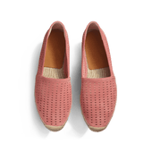 Espadrille Wait&Sea [Men Rose wood suede calfskin]