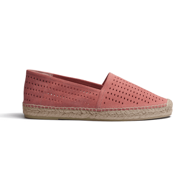 Espadrille Wait&Sea [Men Rose wood suede calfskin]