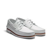 DoubleVent Derby [White waterresistant calfskin]