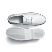 DoubleVent Derby [White waterresistant calfskin]
