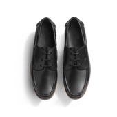 DoubleVent Derby [Black waterresistant calfskin]