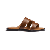 Mule Double V [Bergeronnette soft calfskin]