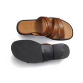 Mule Double V [Bergeronnette soft calfskin]