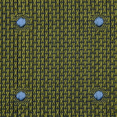 Dotted Grenadine / Garza Fina Bespoke Tie - Olive / Blue