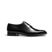 Monaco One Cut Oxford [Men Black patent calfskin]