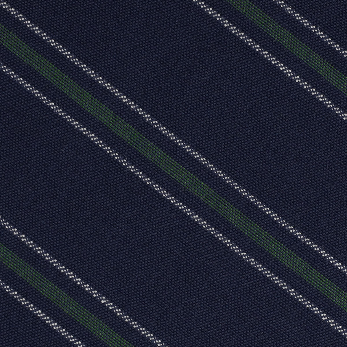 Vintage Striped Bespoke Wool Tie