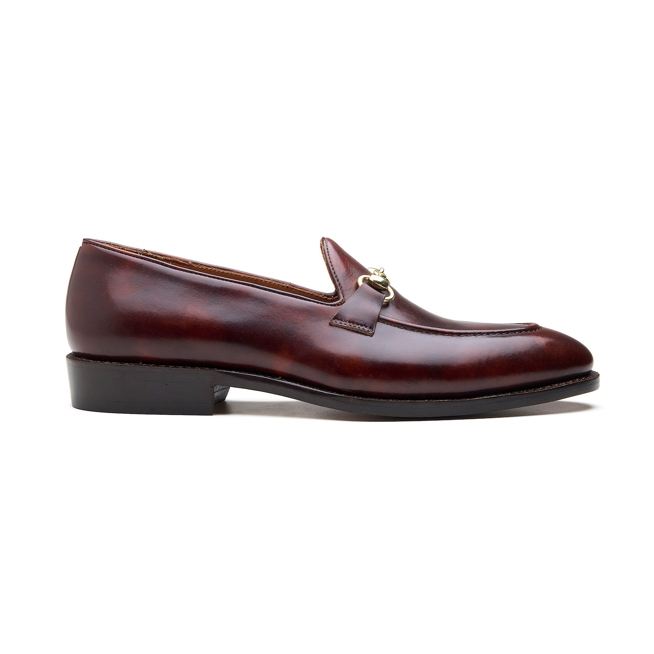 Casper Horsebit Loafer Chestnut Museum Calf Hand Welted Classics Collection
