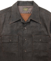 Belafonte Ragtime Clothing Doromole Slub Yarn Open Collar No Loop Shirt 29 8