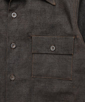 Belafonte Ragtime Clothing Doromole Slub Yarn Open Collar No Loop Shirt 29 8
