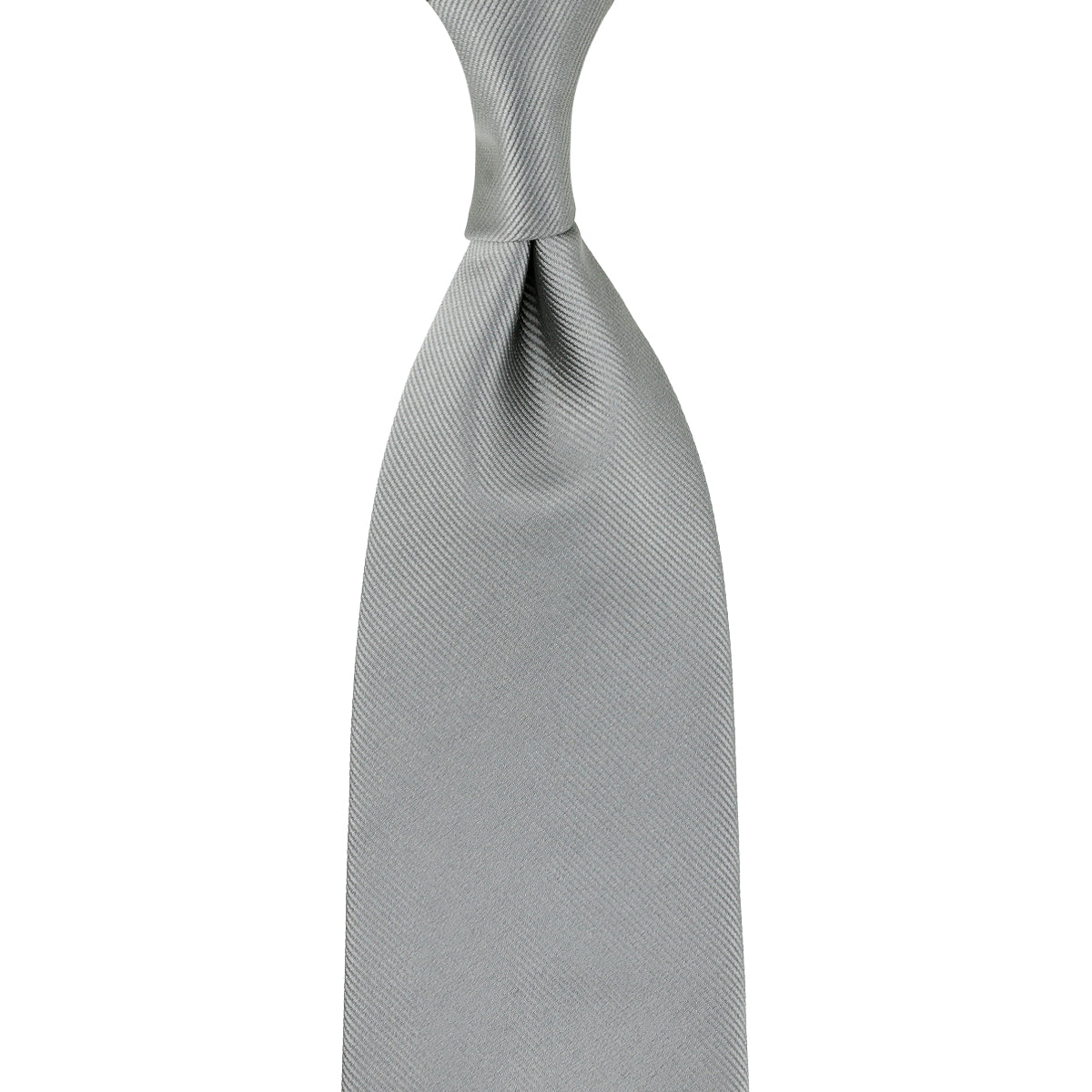 Plain Japanese Jacquard Silk Tie Hand Rolled