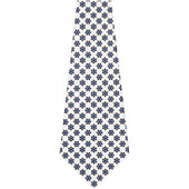 Floral Printed Silk Bespoke Tie