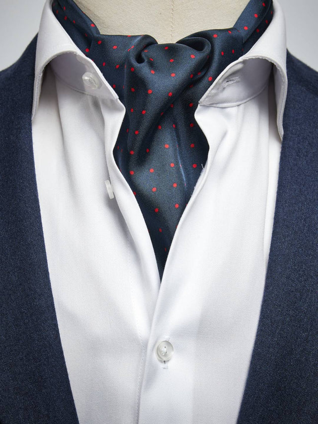 Dark Blue Ascot