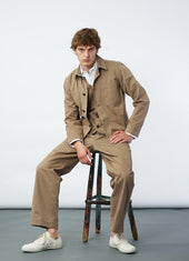 KELD 29-56-7 | Straight Cut Trousers | Beige