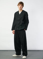 BERNARD 29-77-2 | Loose Fit Light Jacket | Black Drill