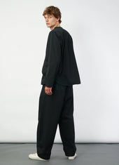 BERNARD 29-77-2 | Loose Fit Light Jacket | Black Drill