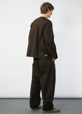 BERNARD 29-77-9 | Loose Fit Light Jacket | Coffee Drill