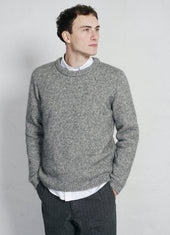 Eske | Crew Neck Sweater | Silver