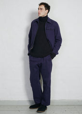 JARLE | Casual Zipper Jacket | French Blue