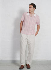 Philip Short Sleeve Pull On Shirt Raspberry