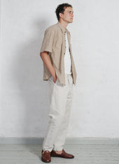 KEN | Casual Trousers | Natural Flax
