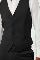 Gilet Duetto DEREK nero
