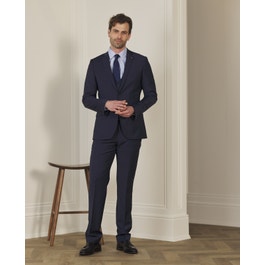 Liffey Suit Trousers in Navy Blue | Mix & Match | Magee 1866