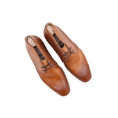 Chukka Boots Curved Topline Mid Bovine Leather