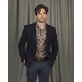 Callan Chinos in Navy Twill | Men's Trousers |