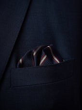 Pocket Square Multi Stripe