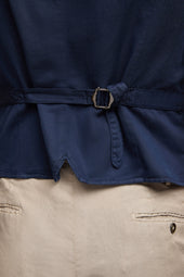 Gilet MIKE tinto capo blu profondo