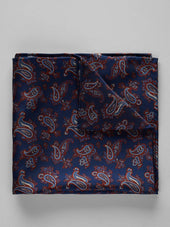 Blue Handkerchief Paisley