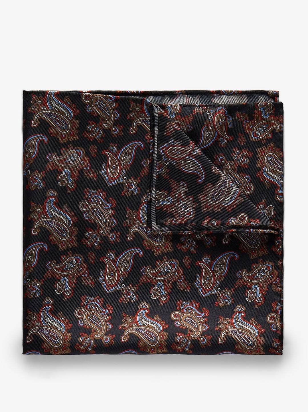 Black Handkerchief Paisley