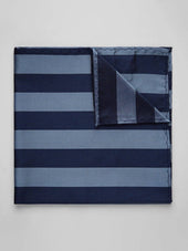 Blue & Light Blue Pocket Square Club