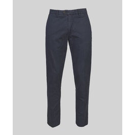Dungloe Chinos in Navy Twill | Men's Trousers |