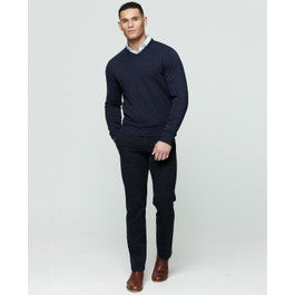 Dungloe Chinos in Navy Twill | Men's Trousers | Magee 1866