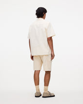 Ecru Mitty Canvas Shorts