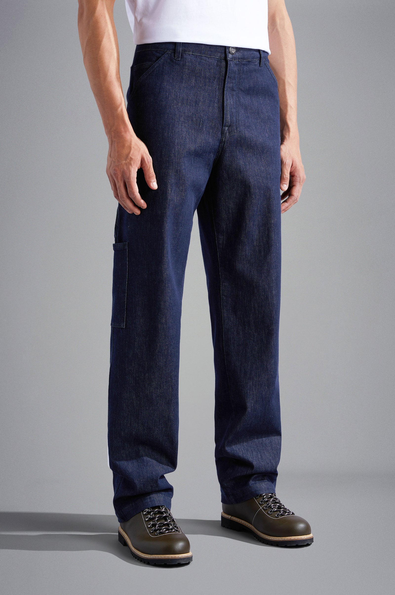Stretch Cotton Carpenter Jeans