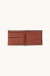 Fin Embossed Leather Billfold Wallet