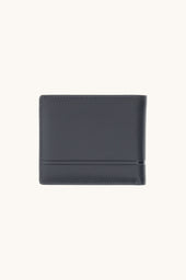 Shark Fin Embossed Leather Wallet
