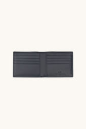 Shark Fin Embossed Leather Wallet