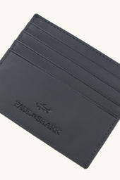 Fin Embossed Leather Cardholder