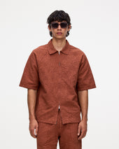 Terracotta Turleo Zack Shirt