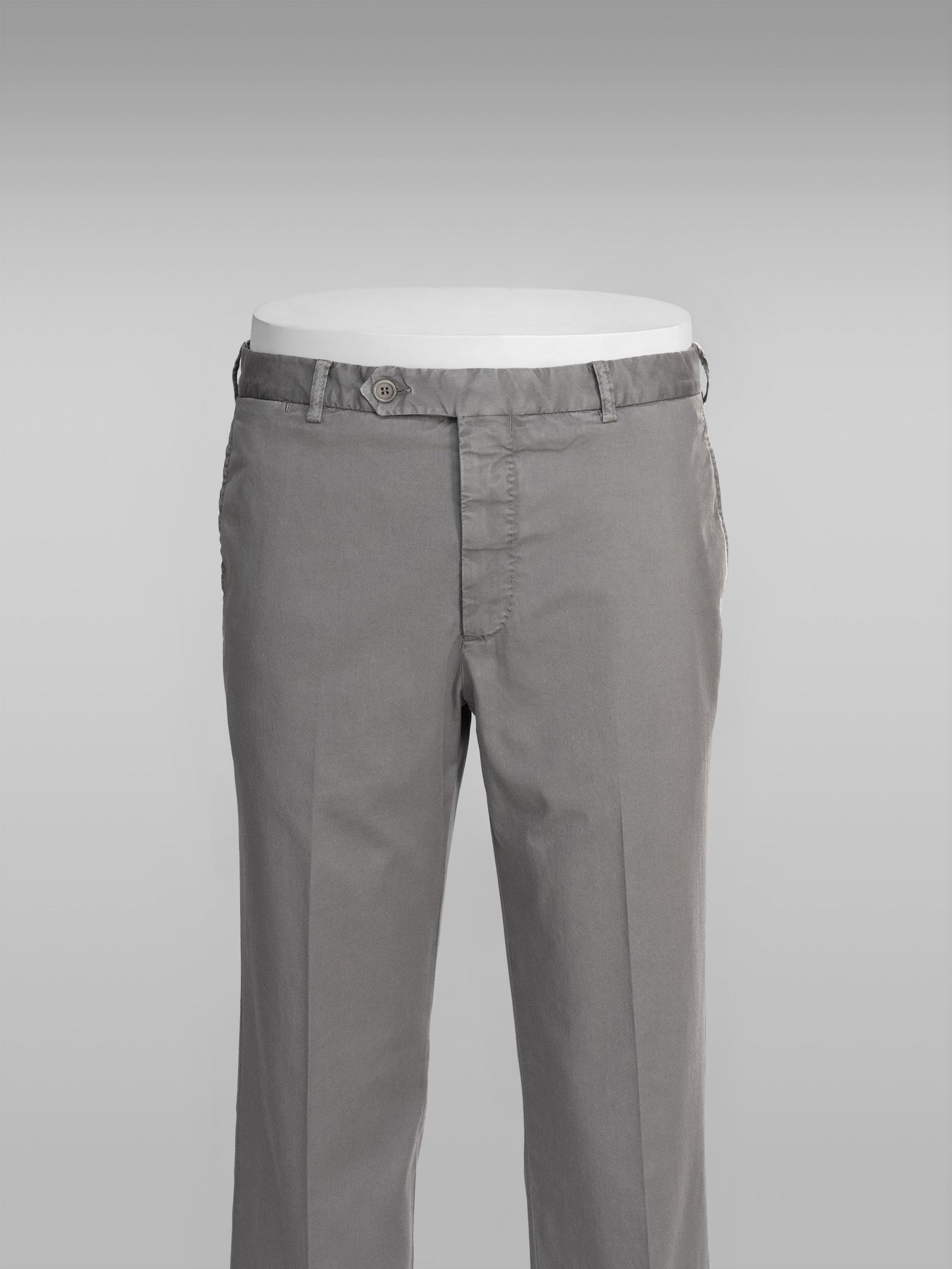 Grey cotton supima sport trousers
