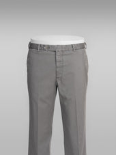 Grey cotton supima sport trousers