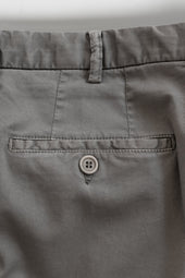 Grey cotton supima sport trousers