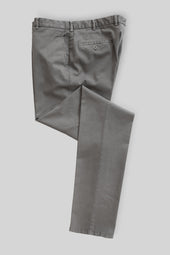 Grey cotton supima sport trousers