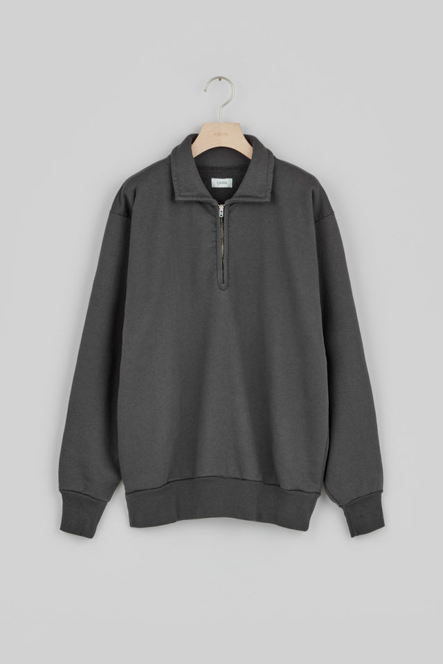 Half Zip Sweatshirt (Pile Lining)