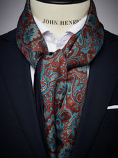 Wool Silk Scarf