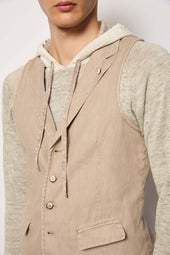 Gilet OSCAR tinto capo beige