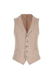 Gilet OSCAR tinto capo beige